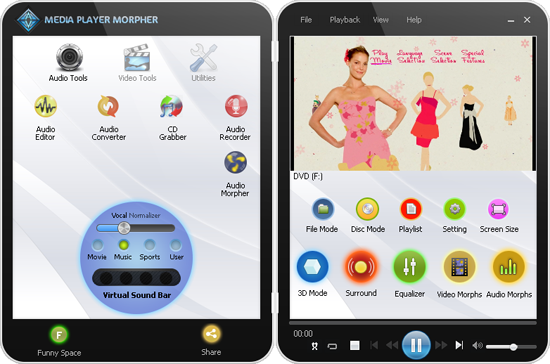 Media Player Morpher freeware
