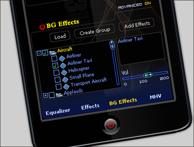 Advanced panel: Non-human Voice Effects of Voice Changer Software 7.0