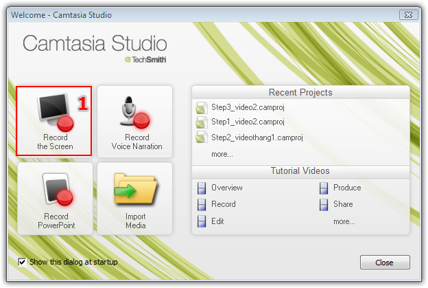 Camtasia Studio - мощная утилита для записи изображения с экрана в