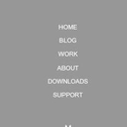 Sticky Fullscreen Menu Extension WYSIWYG Web Builder 40% OFF