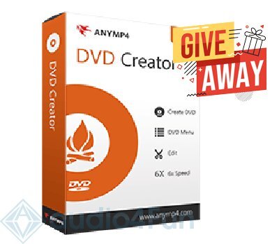 AnyMP4 DVD Creator Giveaway Free Download