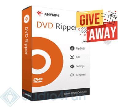 AnyMP4 DVD Ripper Giveaway Free Download