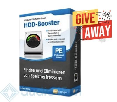 ASCOMP HDD-Booster Professional Giveaway Free Download