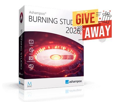 Ashampoo Burning Studio 2026 Giveaway Free Download