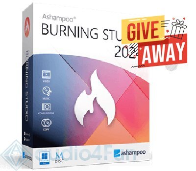 Ashampoo Burning Studio 2024 Giveaway