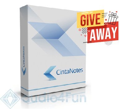 CintaNotes Pro Giveaway Free Download