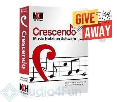 Crescendo Music Notation Software Giveaway Free Download