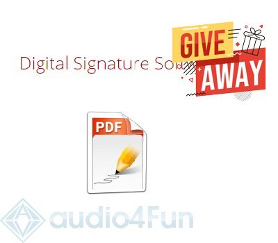 Digital Signature PDF Signer Giveaway