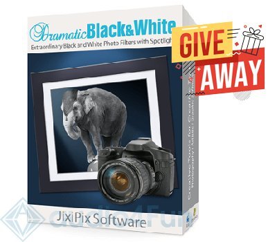 JixiPix Dramatic Black & White Giveaway Free Download
