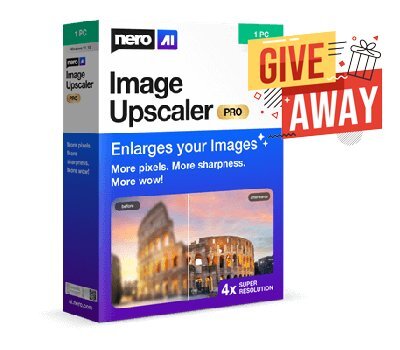 Nero AI Image Upscaler PRO Giveaway Free Download