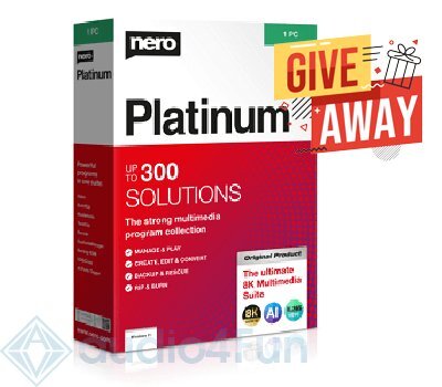 Nero Platinum Suite SE 2024 Giveaway Free Download