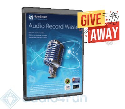 NowSmart Audio Record Wizard Giveaway Free Download
