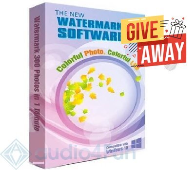 Photo Watermark Software Giveaway Free Download