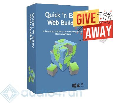 Quick 'n Easy Web Builder Giveaway