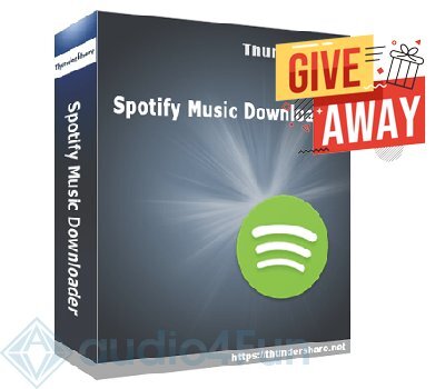 ThunderSoft Spotify Music Downloader Giveaway Free Download