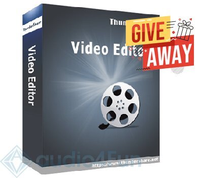 ThunderSoft Video Editor Giveaway Free Download