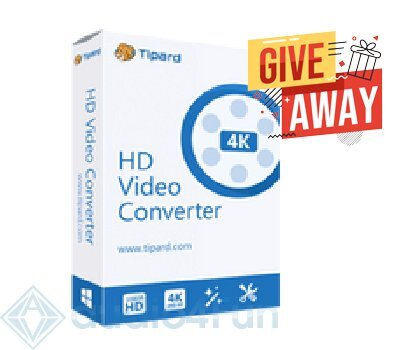 Tipard HD Video Converter Giveaway Free Download