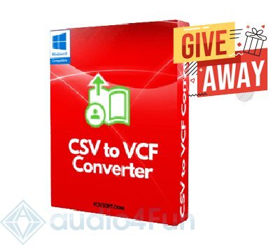 Vovsoft CSV to VCF Converter Giveaway Free Download