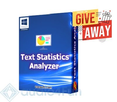 Vovsoft Text Statistics Analyzer Giveaway Free Download
