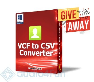 Vovsoft VCF to CSV Converter Giveaway