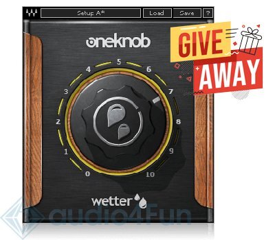 Waves OneKnob Wetter Plugin Giveaway Free Download