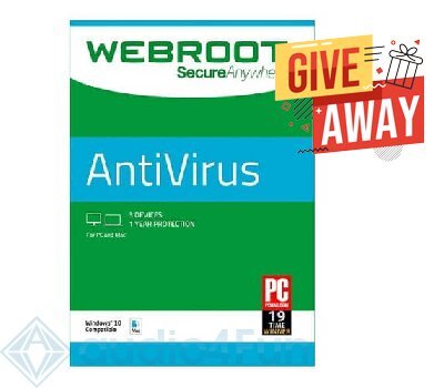 Webroot SecureAnywhere AntiVirus Giveaway