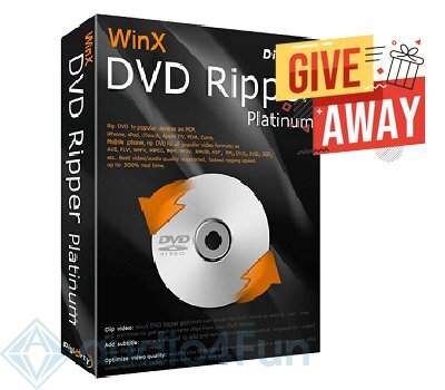 WinX DVD Ripper Platinum Giveaway Free Download