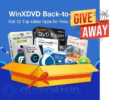 WinXDVD Back to School Giveaway Giveaway Free Download