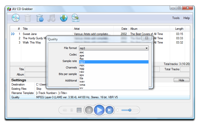 Av mp3 player morpher 3.0.23