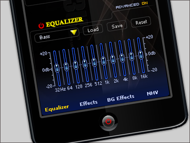 Advanced panel: Non-human Voice Effects of Voice Changer Software 7.0